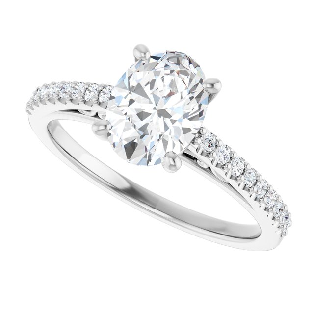 Cathedral-Style Engagement Ring