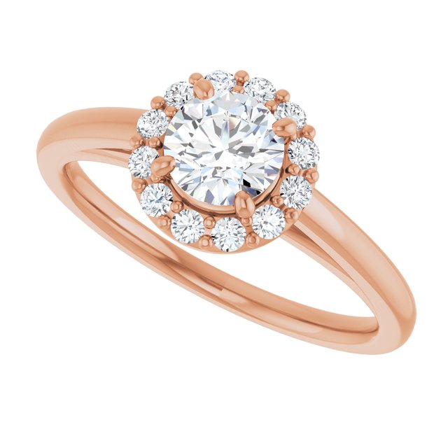 Halo-Style Engagement Ring