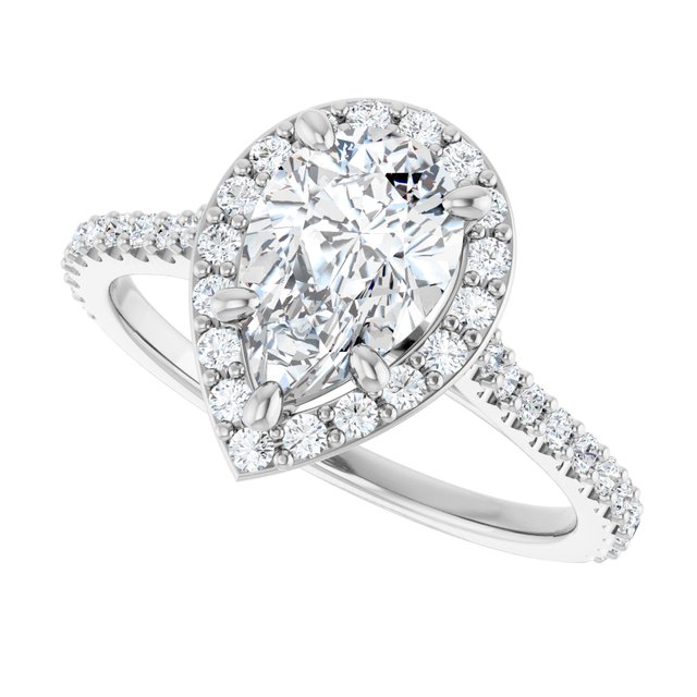 Halo-Style Engagement Ring