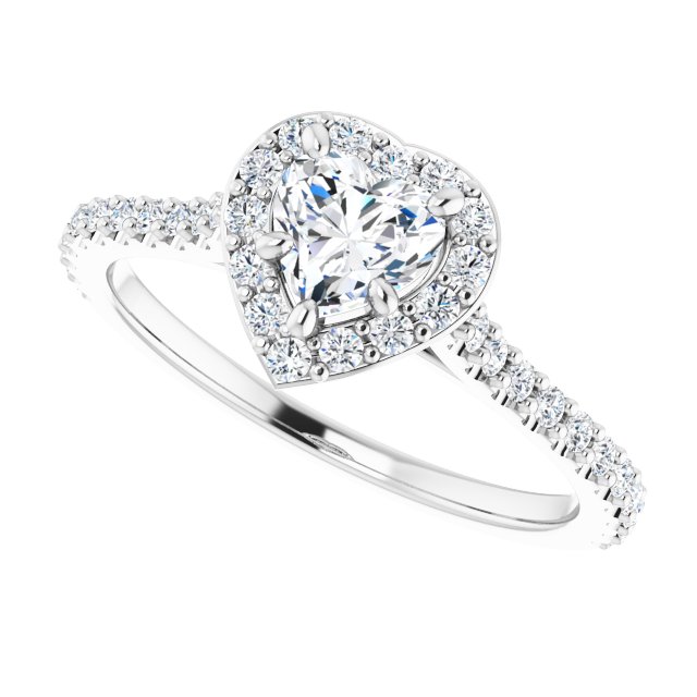 Halo-Style Engagement Ring