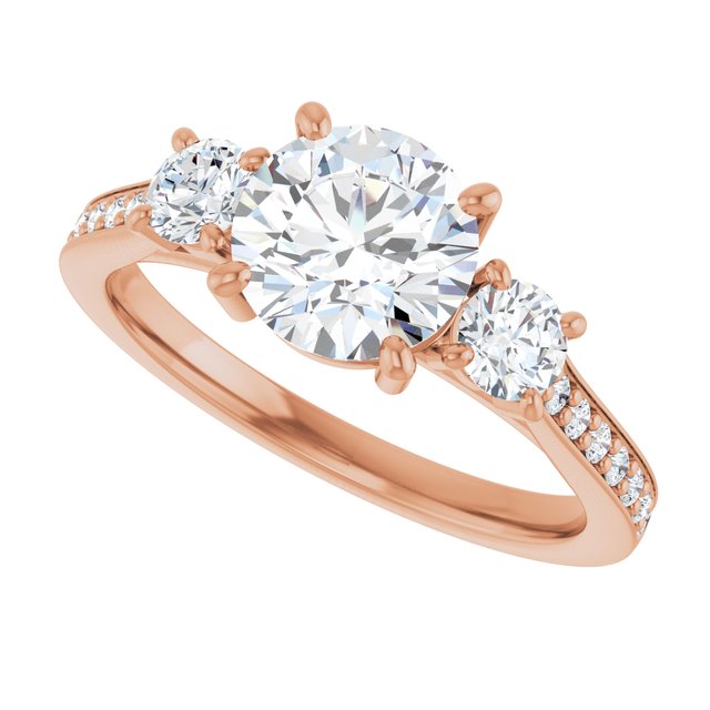 Three-Stone Engagement Ring