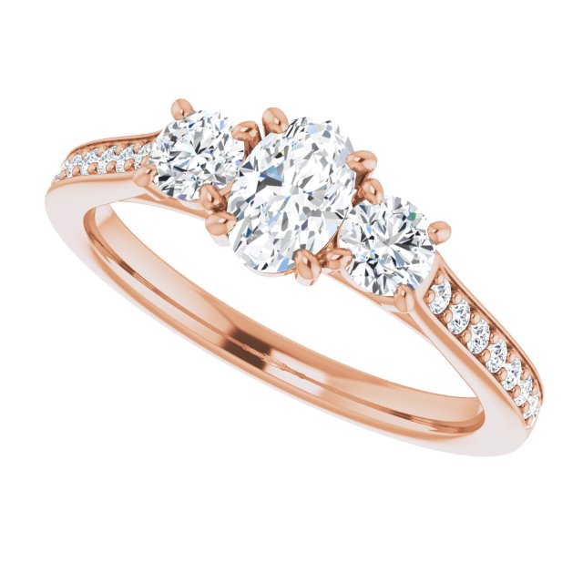 Three-Stone Engagement Ring