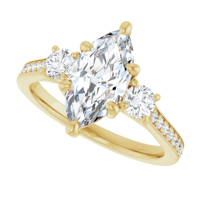 Three-Stone Engagement Ring