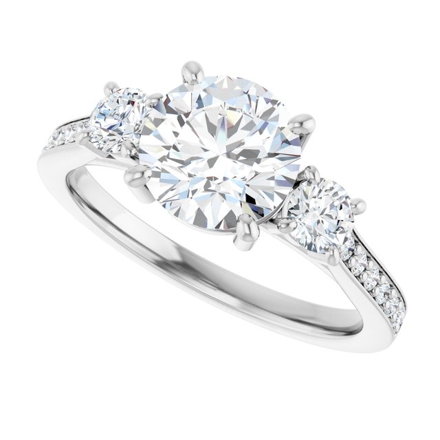 Three-Stone Engagement Ring