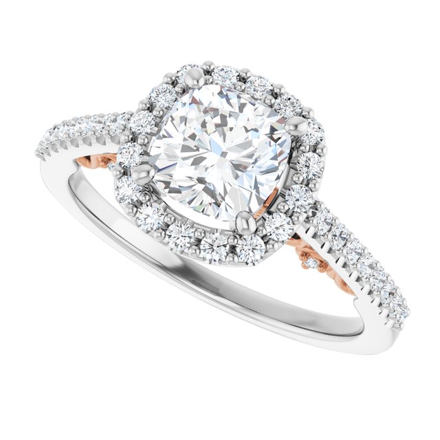 Halo-Style Engagement Ring
