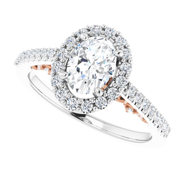 Halo-Style Engagement Ring