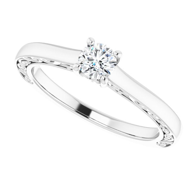Solitaire Engagement Ring