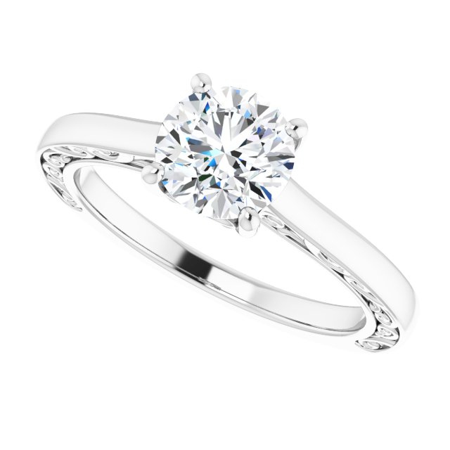 Solitaire Engagement Ring