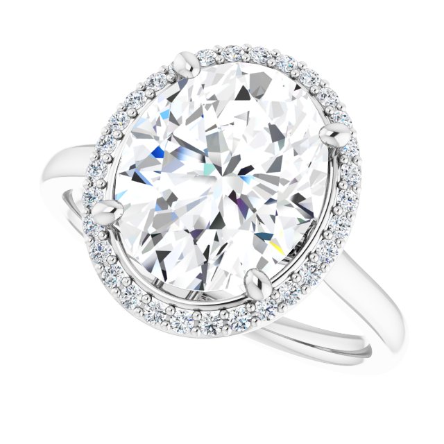 Halo-Style Engagement Ring