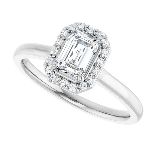 Halo-Style Engagement Ring