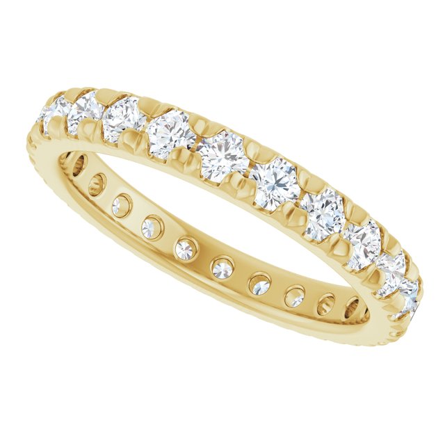 French-Set Eternity Band