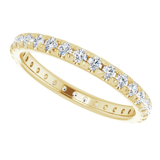 French-Set Eternity Band
