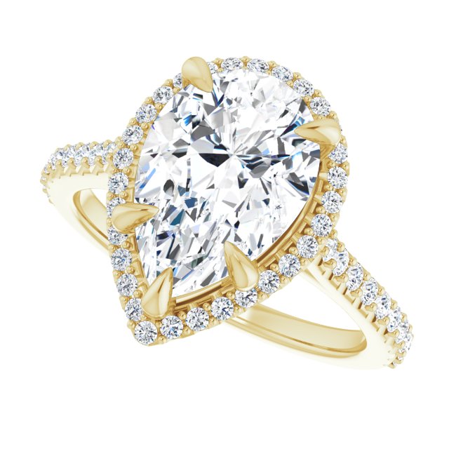 Halo-Style Engagement Ring