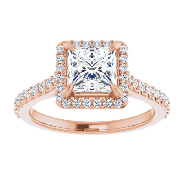 Halo-Style Engagement Ring