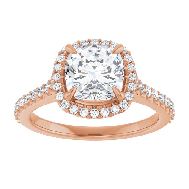 Halo-Style Engagement Ring