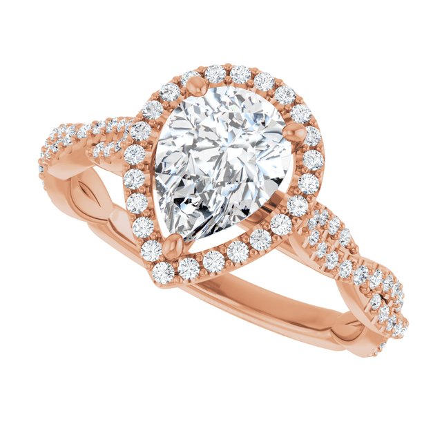 Halo-Style Engagement Ring