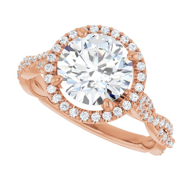 Halo-Style Engagement Ring