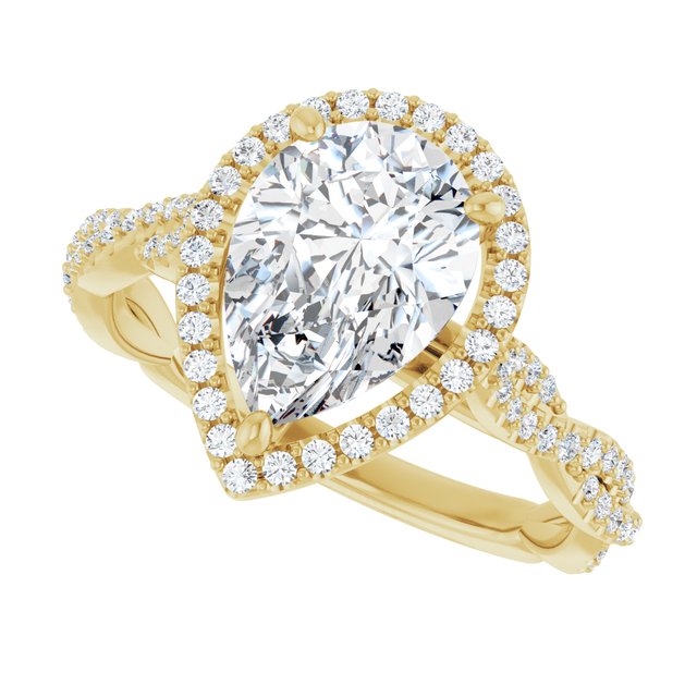 Halo-Style Engagement Ring