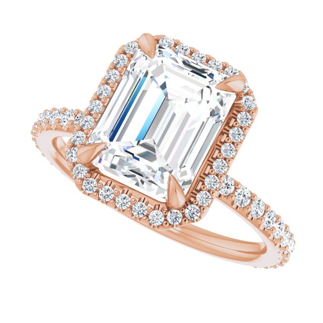 Halo-Style Engagement Ring