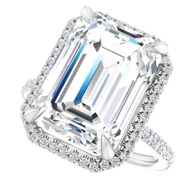 Halo-Style Engagement Ring