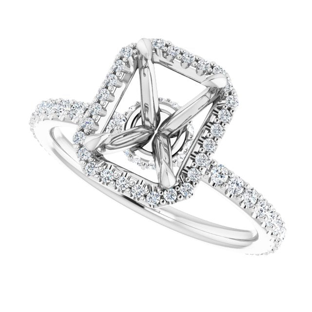 Halo-Style Engagement Ring