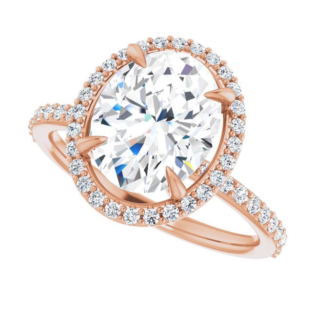 Halo-Style Engagement Ring