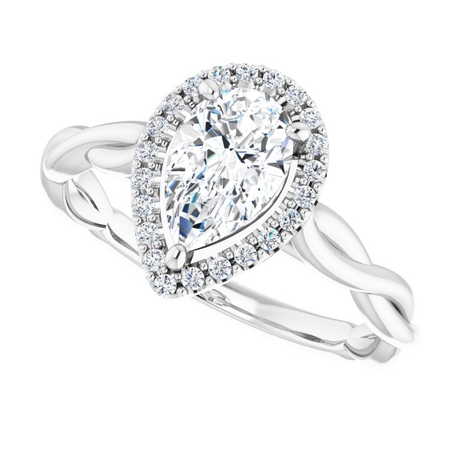 Halo-Style Engagement Ring
