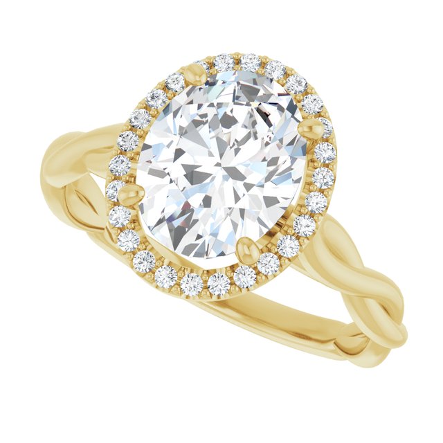 Halo-Style Engagement Ring