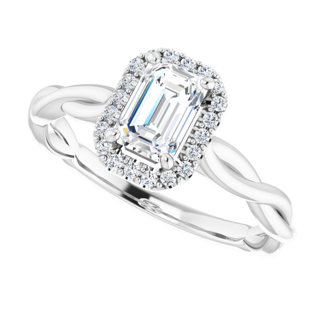 Halo-Style Engagement Ring