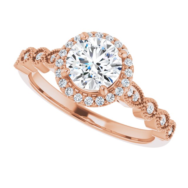Halo-Style Engagement Ring