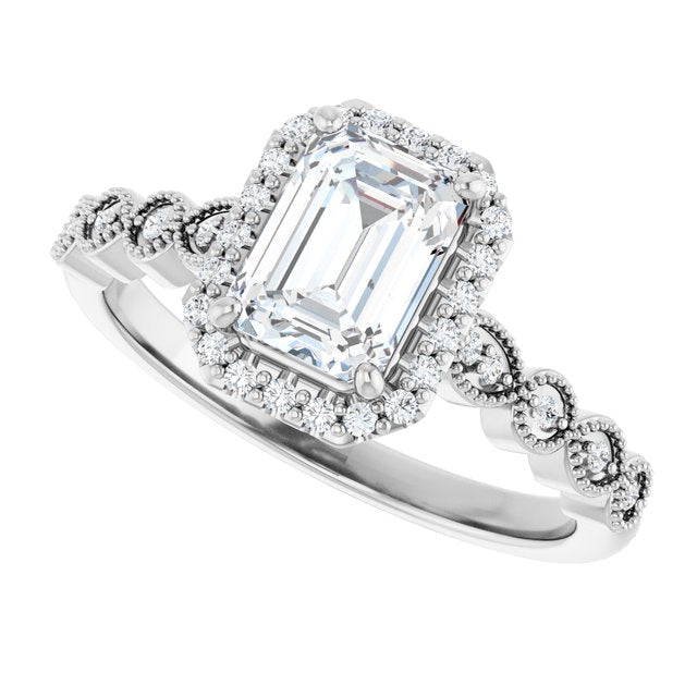 Halo-Style Engagement Ring