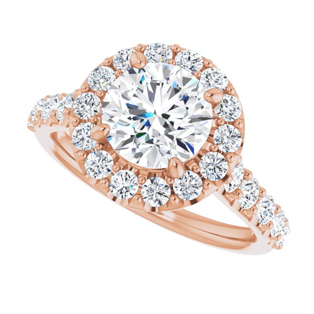 Halo-Style Engagement Ring