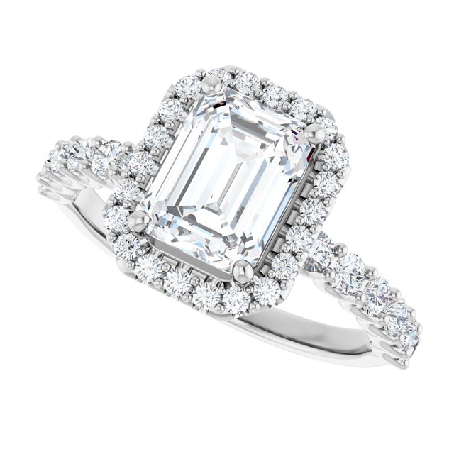 Halo-Style Engagement Ring