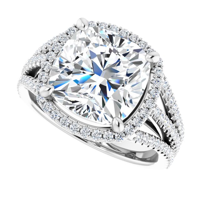 Halo-Style Engagement Ring