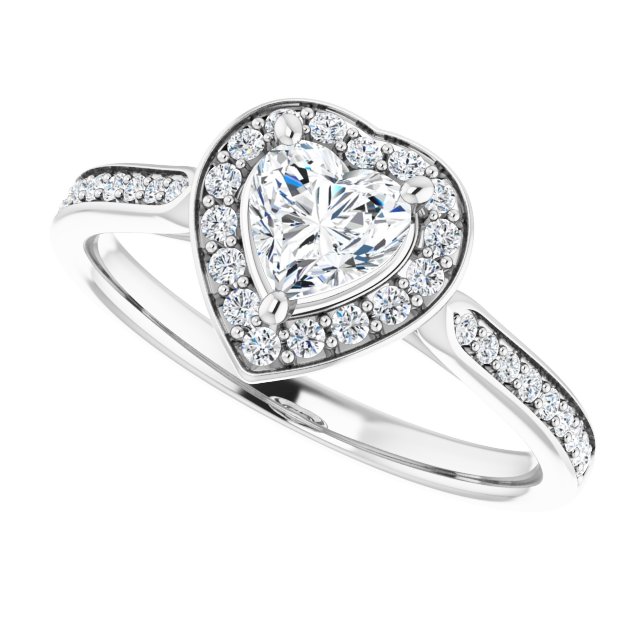 Halo-Style Engagement Ring