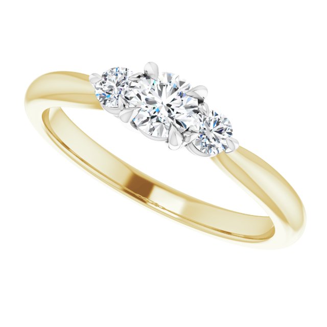 Three-Stone Engagement Ring