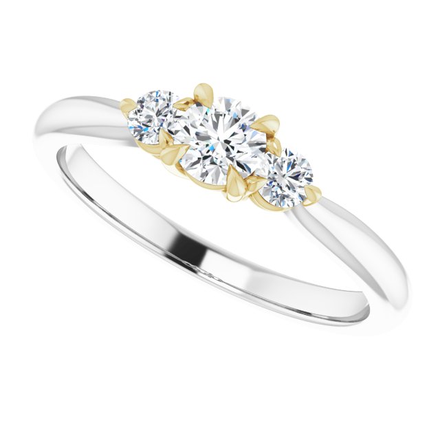Three-Stone Engagement Ring