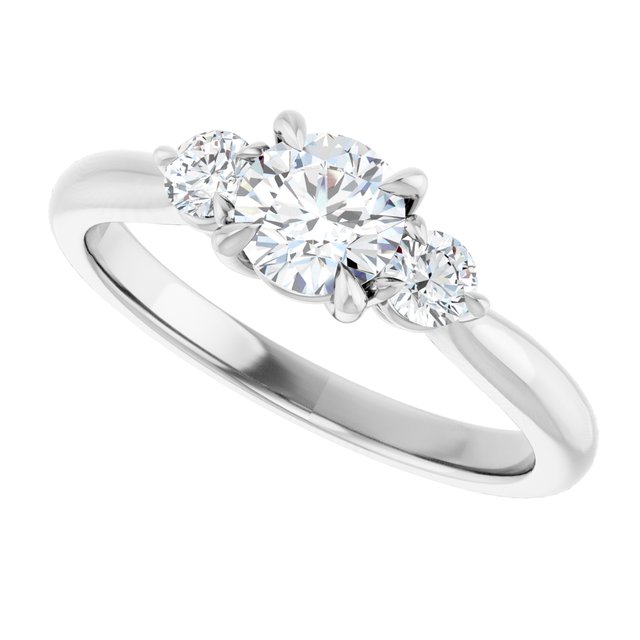 Three-Stone Engagement Ring