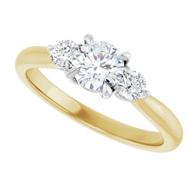Three-Stone Engagement Ring