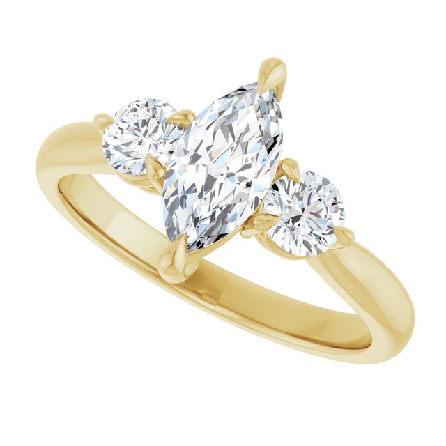 Three-Stone Engagement Ring