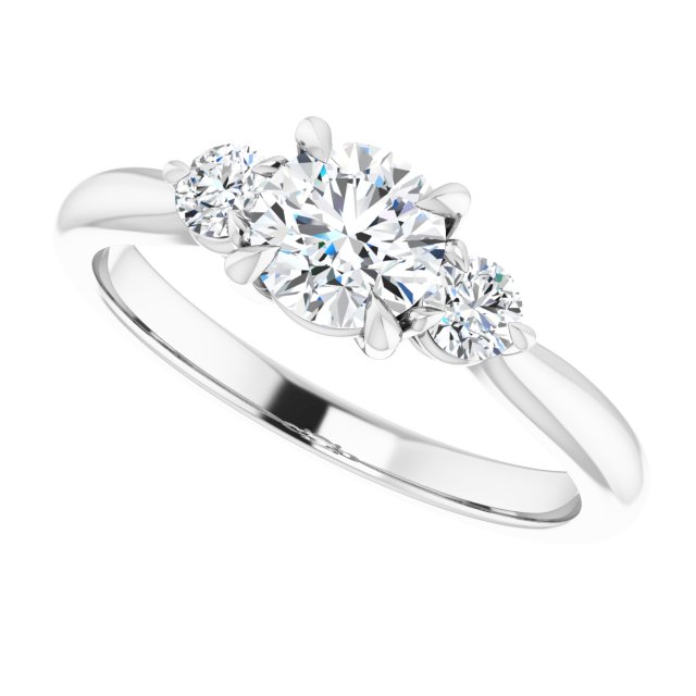 Three-Stone Engagement Ring