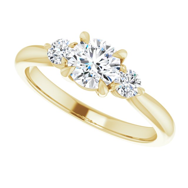 Three-Stone Engagement Ring