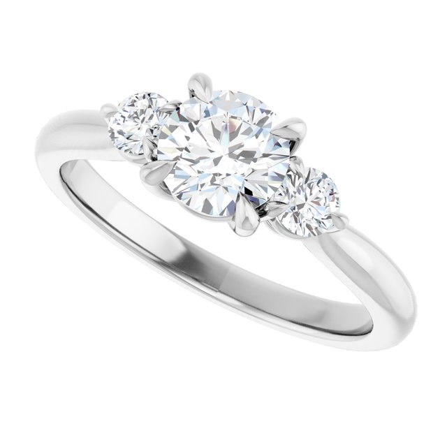 Three-Stone Engagement Ring