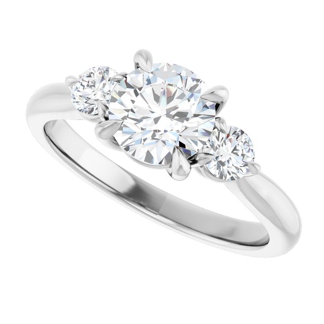 Three-Stone Engagement Ring