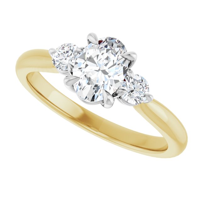 Three-Stone Engagement Ring