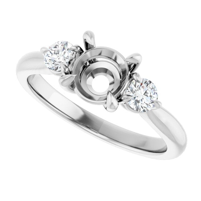 Three-Stone Engagement Ring