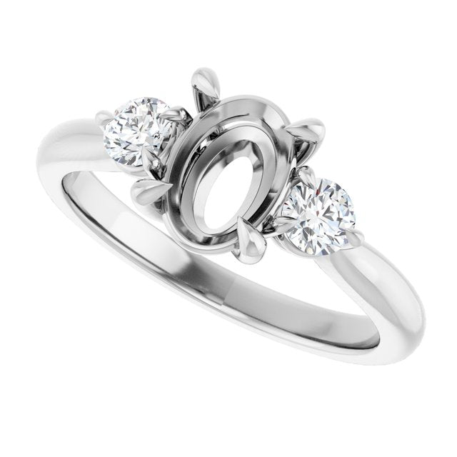 Three-Stone Engagement Ring