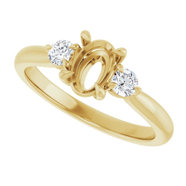 Three-Stone Engagement Ring