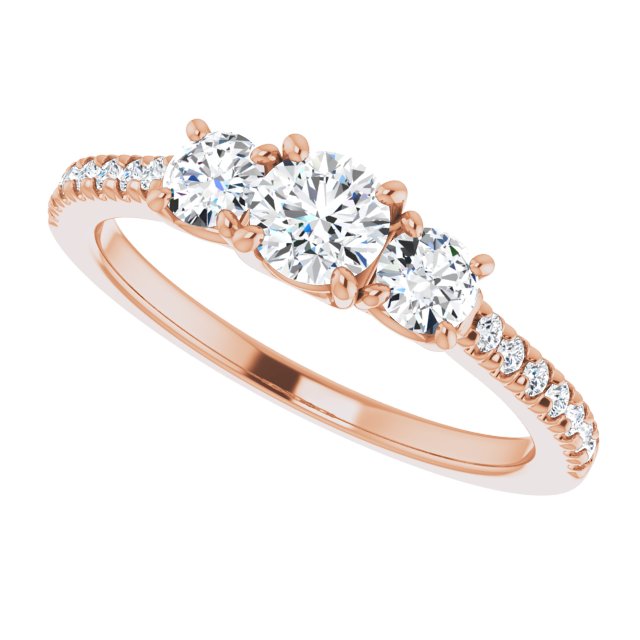 Three-Stone Engagement Ring