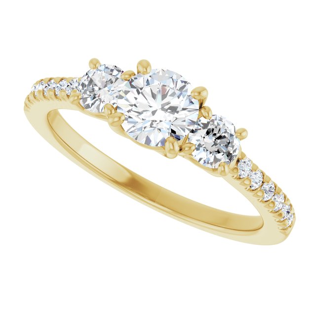 Three-Stone Engagement Ring